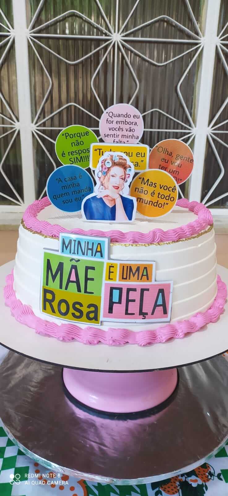 Bolo dia das maes Ricardo de Albuquerque